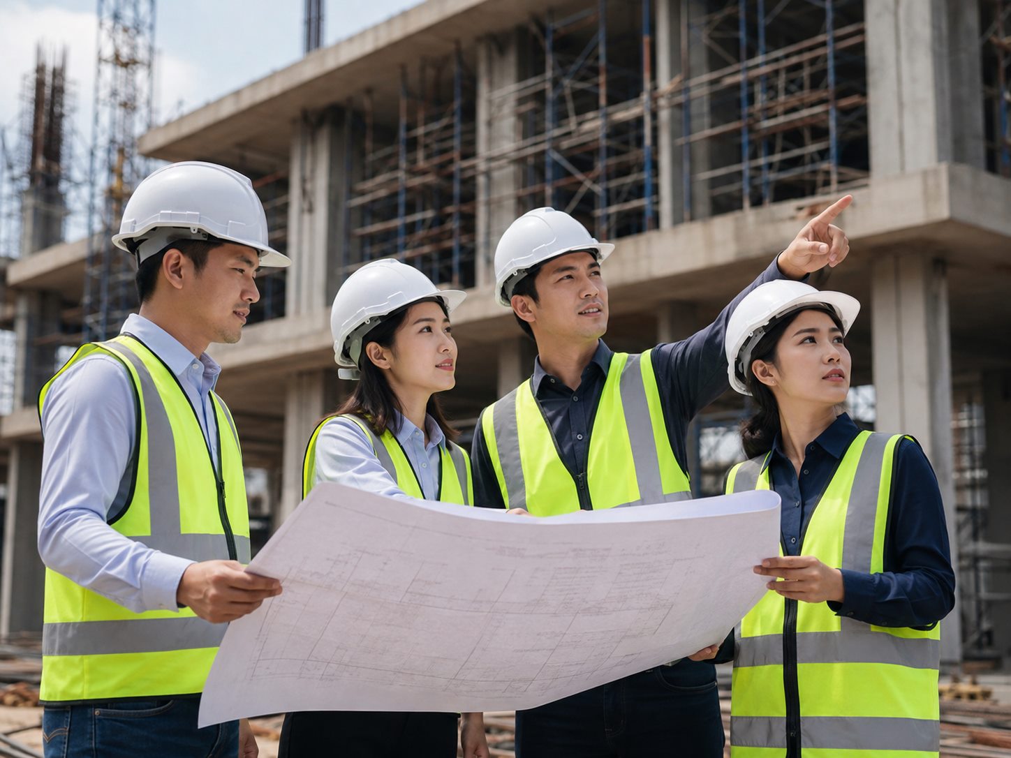 วิศวกร Buildmate ตรวจแบบหน้างาน